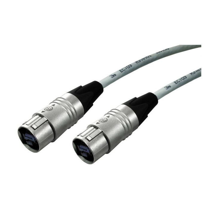 Contrik NKE6S-5 - 5m etherCON CAT6 patch cable