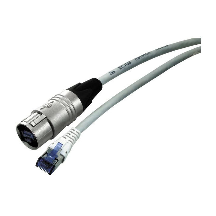 Contrik NKE6S-5-WOC - 5m etherCON CAT6 patch cable