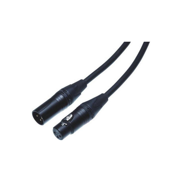 Contrik NMKS30-BL - 30m XLR f to XLR m black