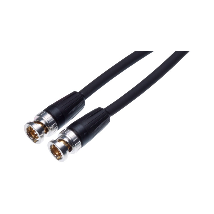 Contrik NX06L28BTBL0.5-BL - 0.5m SDI Cable with BNC rearTWIST, FLEX