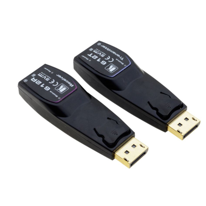 Kramer 612R/T(SET) - DisplayPort 1.2 Optical Receiver & Transmitter