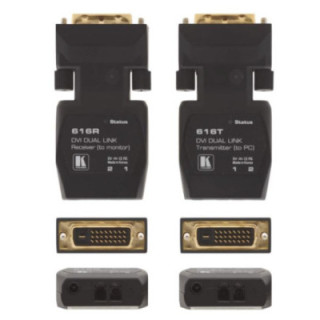 Kramer 616R/T(SET)/EU - 2-Fiber Detachable Dual Link DVI module (Rx & Tx Set)