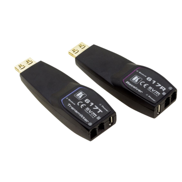 Kramer 617R/T(SET) - HDMI 2.0 Optical Receiver & Transmitter