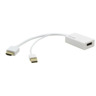 Kramer ADC-HM/DPF - HDMI to DisplayPort Adapter Cable  (1')