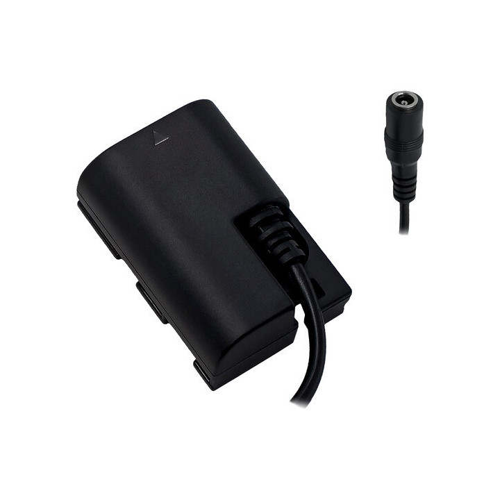 Tilta DB-LPE6-DCF21 - Canon LP-E6 Dummy Battery to  5.5/2.1mm DC Female Cable