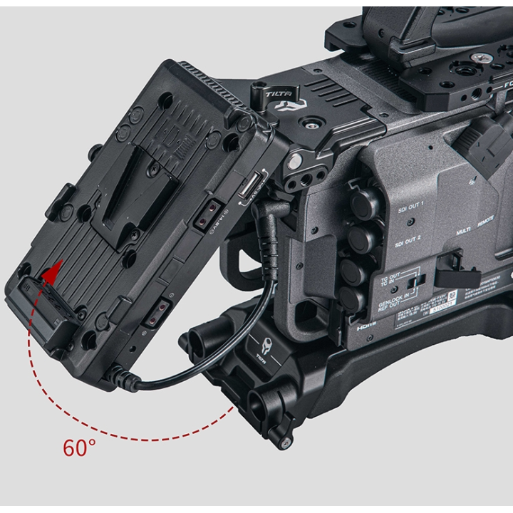 Tilta ES-T18-BTP2-V - Battery Plate for Sony FX9 Type II - V-Mount
