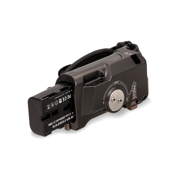 Tilta TA-LFH-57-G - Tiltaing Left Side Advanced Focus Handle (F570 Battery) - Tilta Gray