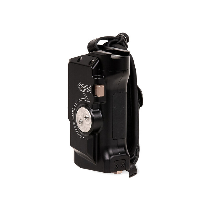 Tilta TA-LRH-57-B - Tiltaing Left Side Advanced Power Handle with Run/Stop (F570 Battery) - Black