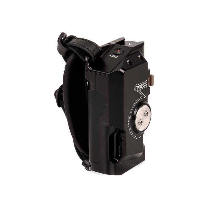 Tilta TA-LRH-57-B - Tiltaing Left Side Advanced Power Handle with Run/Stop (F570 Battery) - Black