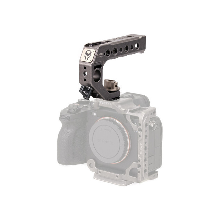 Tilta TA-QRTH2 - Tiltaing Lightweight Quick Release Top Handle with Arri Locating Pins - Tactical Gray