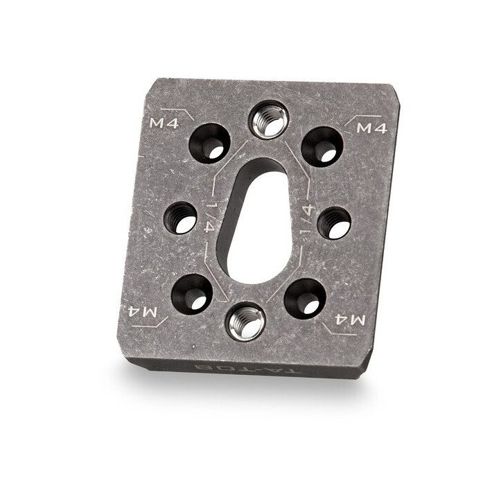 Tilta TA-T08-QRBP1 - Manfrotto Quick Release Bottom Plate for RED Komodo - Tactical Gray