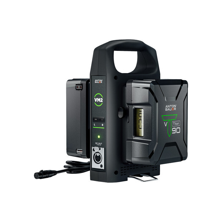Anton-Bauer 8275-0150 - Titon 90 V-Mount, Battery and Charger Kit
