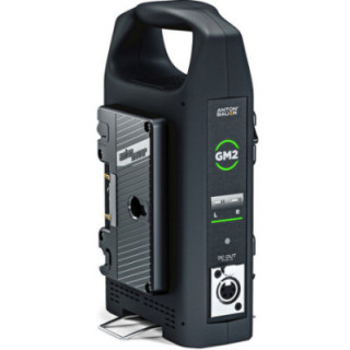 Anton-Bauer 8475-0141 - GM2 Dual Charger Gold Mount