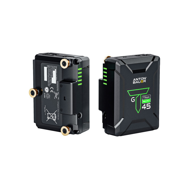 Anton-Bauer 8675-0163 - Titon Micro 45 Gold Mount Battery