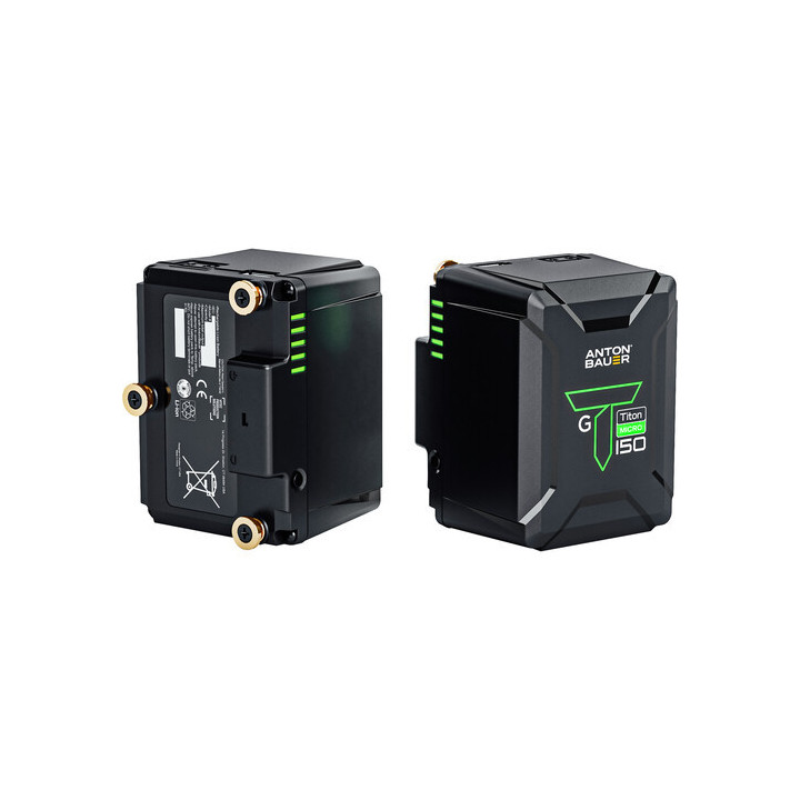 Anton-Bauer 8675-0165 - Titon Micro 150 Gold Mount Battery