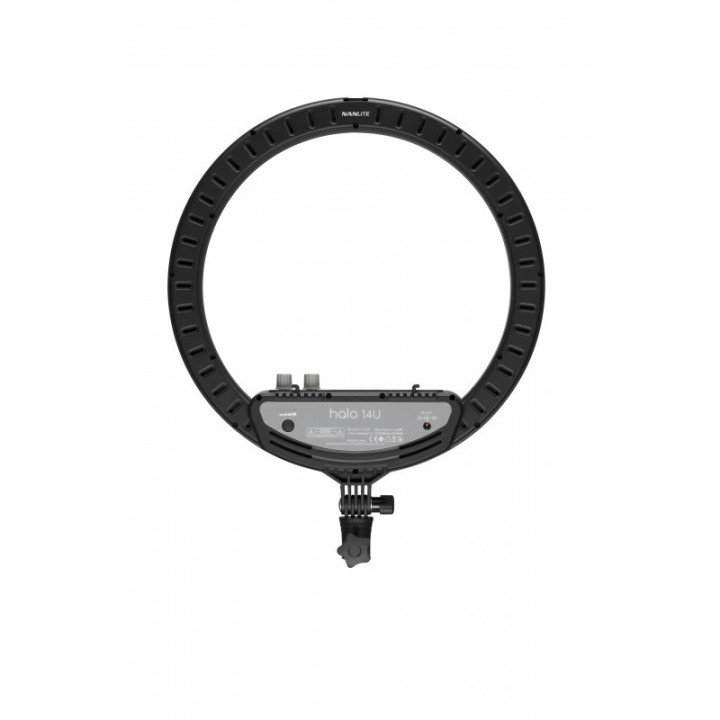 Nanlite 12-20282 - Halo14U LED Ring Light with Carry Case