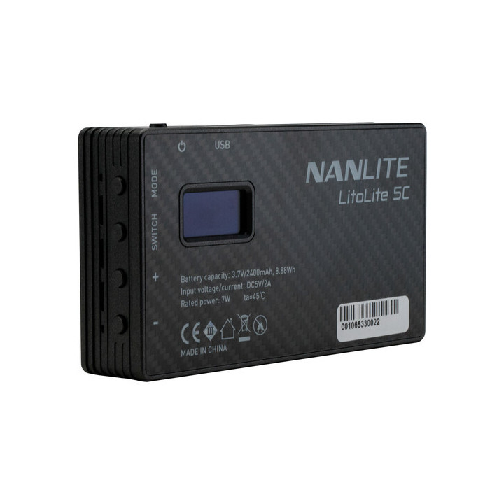 Nanlite 15-2018 - LitoLite 5C RGBWW LED Pocket Light