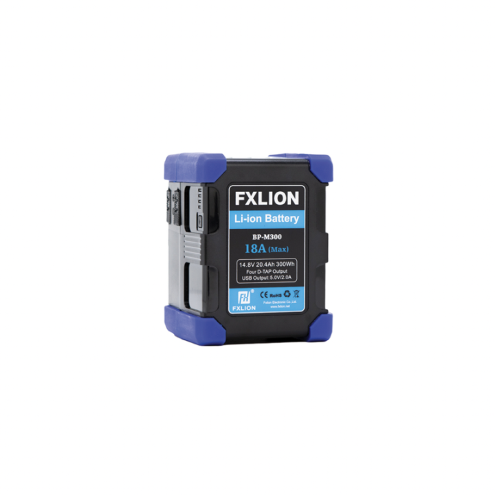 FXLION BP-M300 - HP 300WH 18A High Power V-Mount Battery