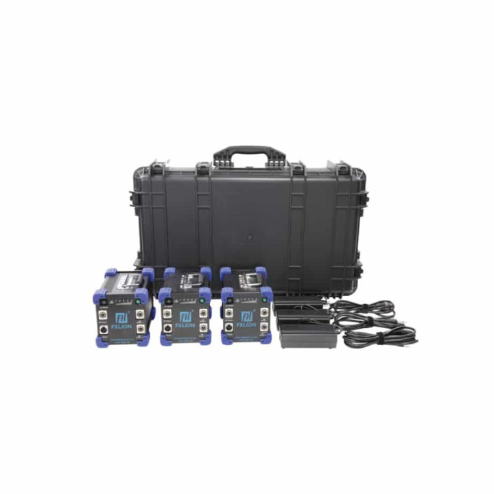 FXLION FX-mega3K-CA10 - Three Mega Battery kit with DC-AC Inverter
