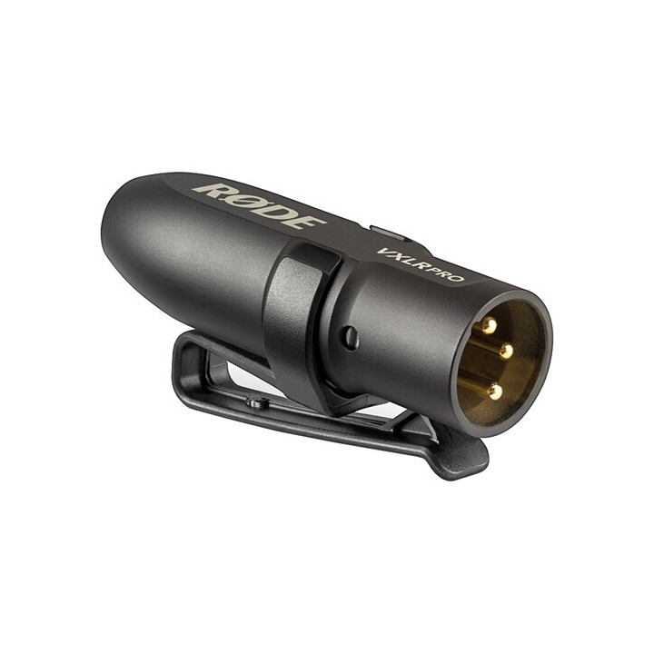 Rode VXLRPRO - Transformer-Balanced 3.5mm TRS F to XLR M Adapter with Phantom-Power Converter