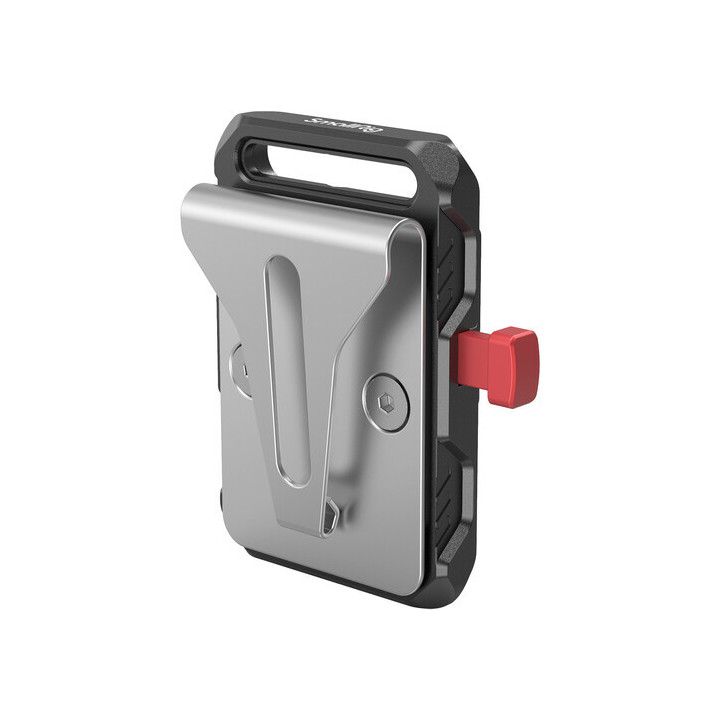 SmallRig 2990 - Mini V Mount Battery Plate with Belt Clip