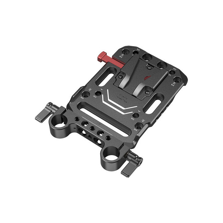 SmallRig 3016 - V Mount Battery Plate with Dual 15mm Rod Clamp