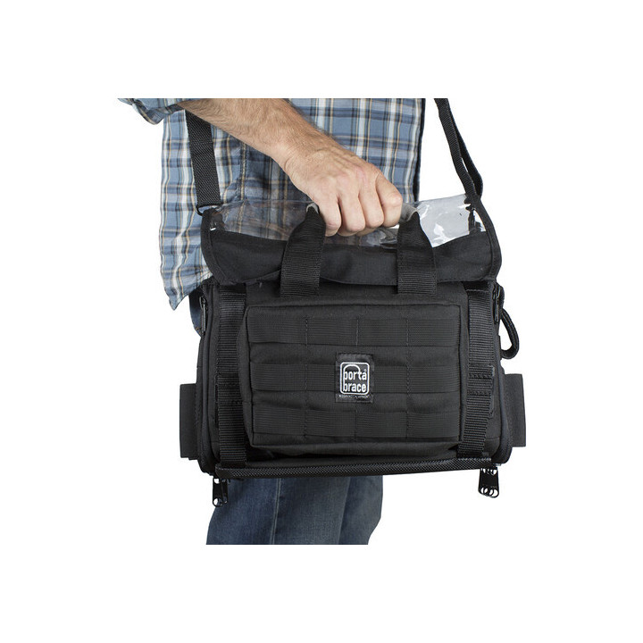 Portabrace AO-1SILENT+ - Lightweight and Silent Audio Organizer Case