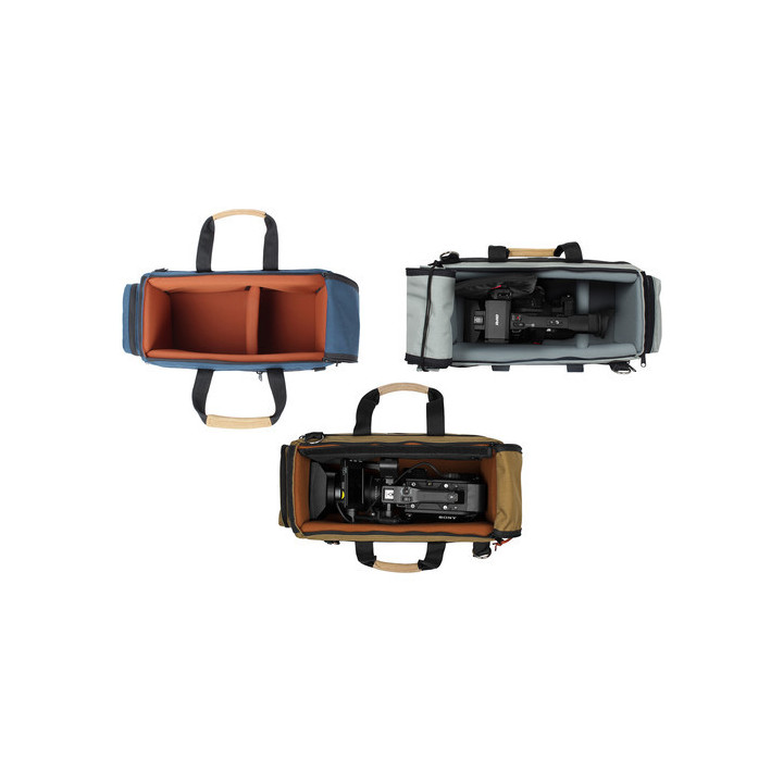 Portabrace CAR-2CAMKIT - Multiple Color Cargo Case Combination:  Blue, Tan, Platinum cases