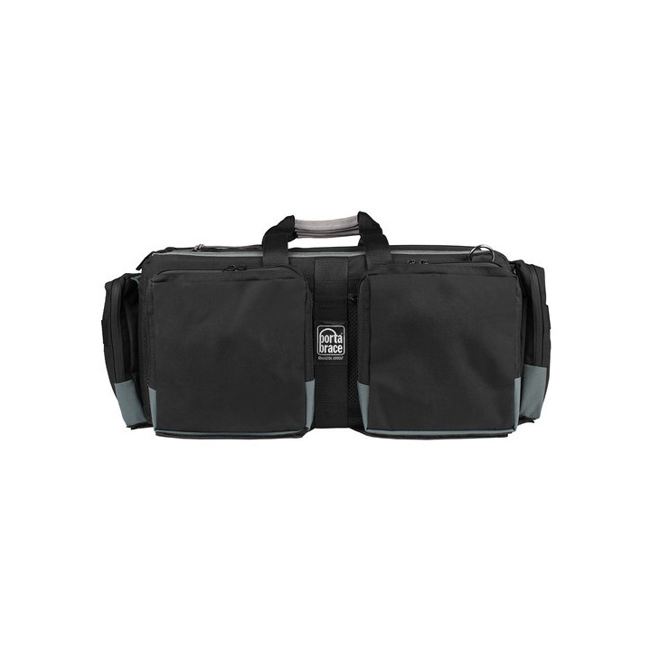 Portabrace CAR-3CAMX2P - Aluminum Frame Lightweight Camera Case - 2 Removable Pockets