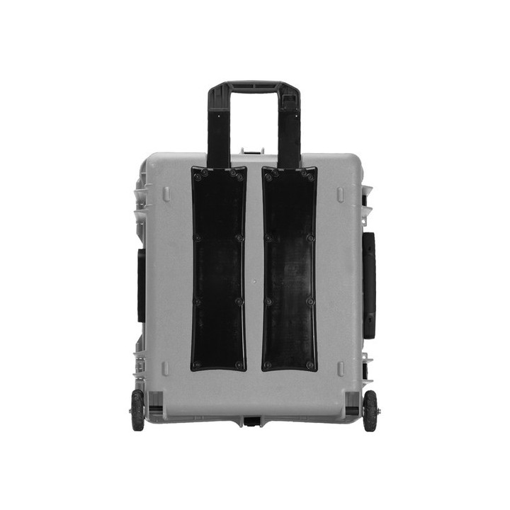 Portabrace PB-2750DKORP - Platinum Hard Case with off Road Wheels and Divider Kit