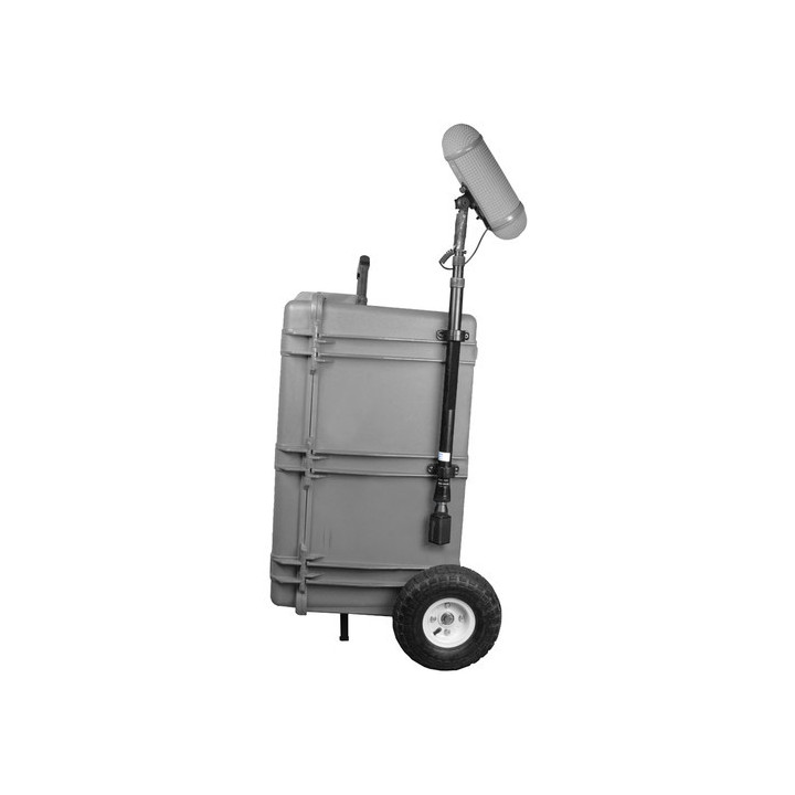 Portabrace PB-2850TBAORXP - Hard Case Audio Cart with Off-Road Wheels