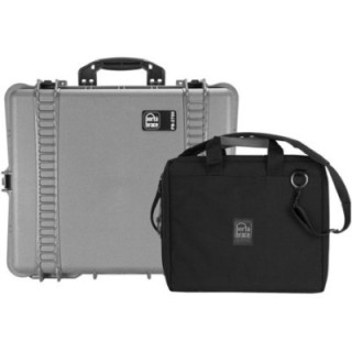 Portabrace PB-LEDSHIP - Hard Case with Removable Soft Case for LED Lights