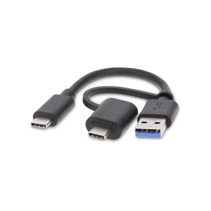 LMP USB_C-A-2-in-1 - 2-in-1 USB-C (m) to USB-A (m) & USB-C (m) data cable