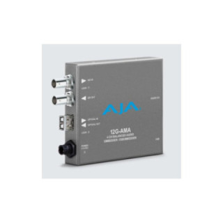 AJA 12G-AMA-R - 4-Channel 12G-SDI balanced analog audio Embedder/Disembedder
