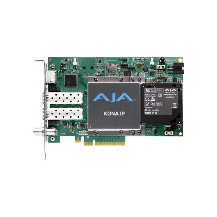 AJA KONA-IP-R0-S02 - IP Video/Audio I/O card