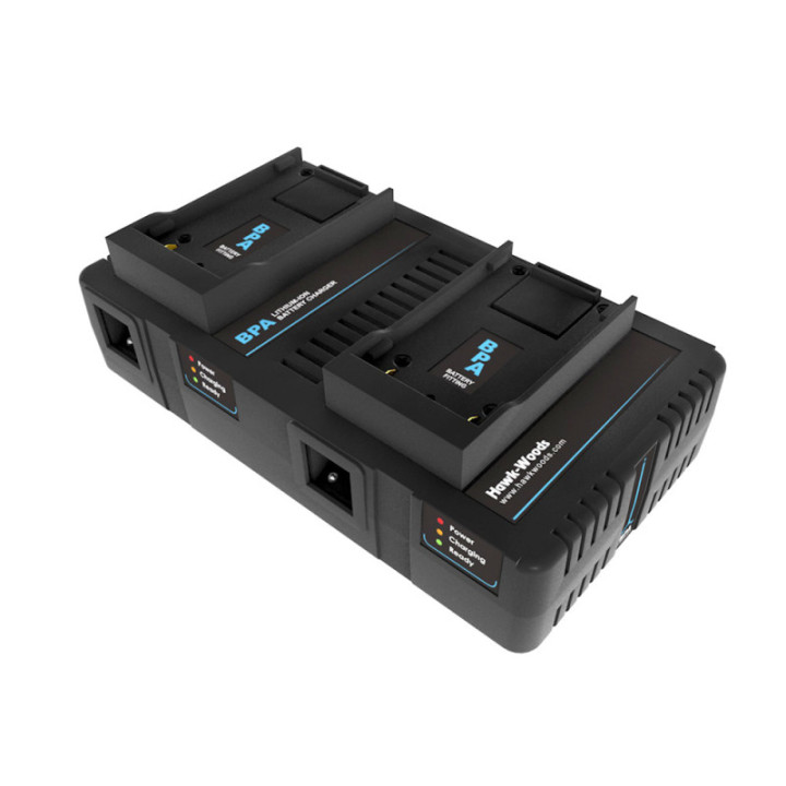 Hawkwoods BPA-MX2 - Canon BPA Battery Charger - 2 Channel Simultaneous