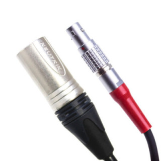 Hawkwoods X4M-30-L0B.2F.RP - XLR 4pin M - Komodo - Lemo 2pin 30cm (PC-26X)