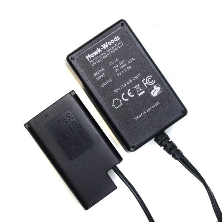 Hawkwoods PS-14 - Dummy Panasonic S1 Battery Mains Power Supply