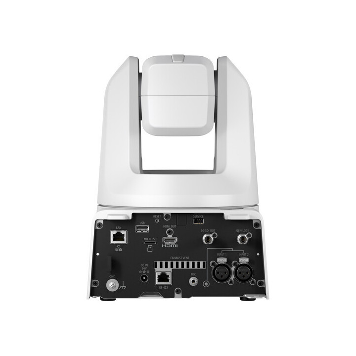 Canon 4839C002 - CR-N500 Professional 4K NDI PTZ Camera with 15x Zoom (Titanium White)