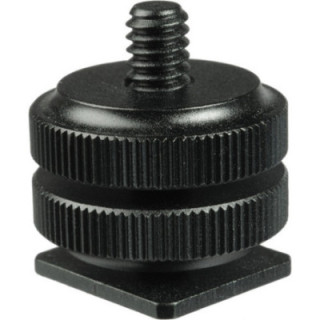 Nanlite AS-CSA-1/4 - Cold Shoe Adapter with 1/4"- 20 screw