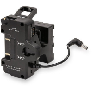 Tilta ES-T20-BTP-AB - Battery Plate for Sony FX6 - Gold Mount