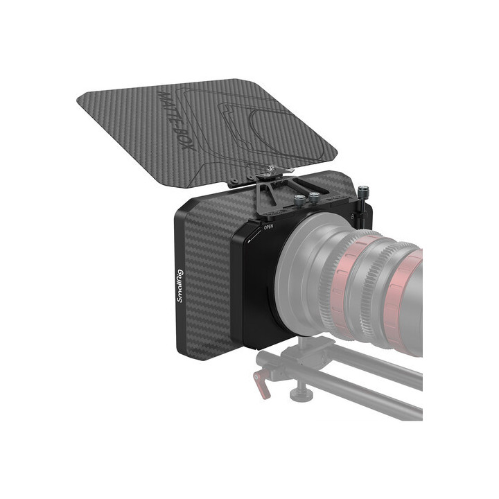 Tilta MB-T12-M110 - 4X5.65 Carbon Fiber Matte Box (Clamp-on) with 110mm Back