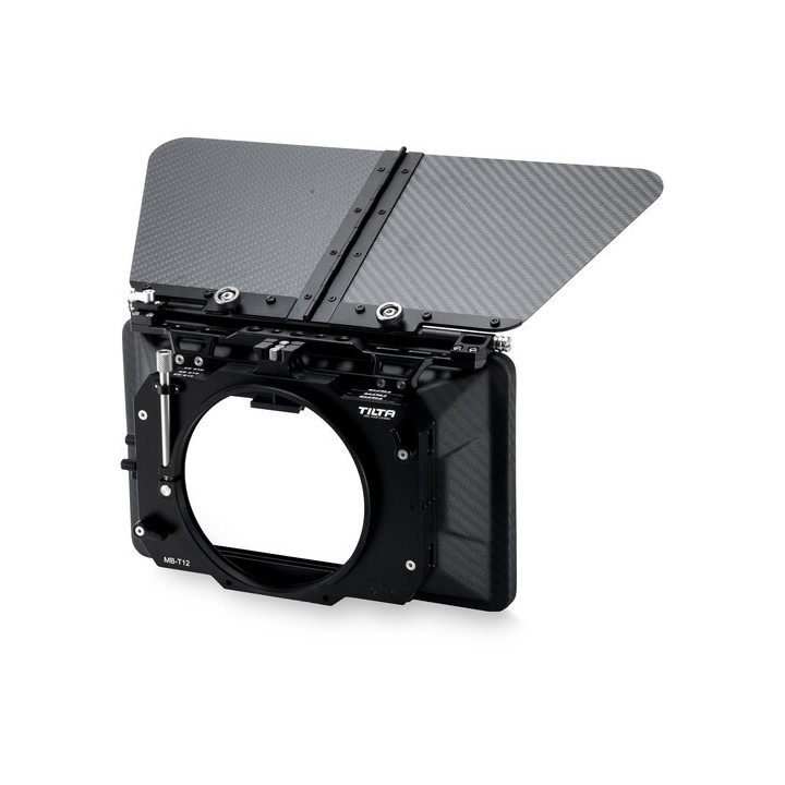 Tilta MB-T12-M114 - 4X5.65 Carbon Fiber Matte Box (Clamp-on) with 114mm Back