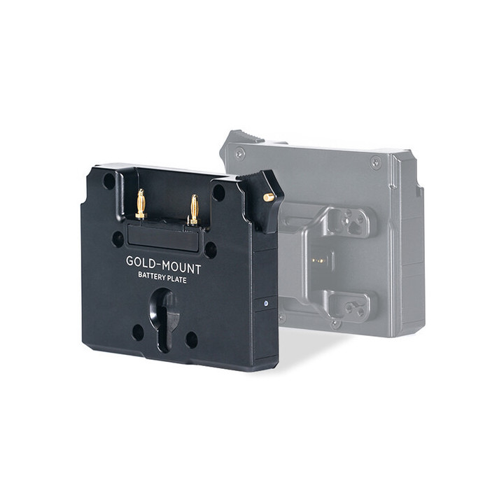 Tilta TGA-DHB-AB - Gold Mount Battery Plate for Dual Handle Power Supply Bracket