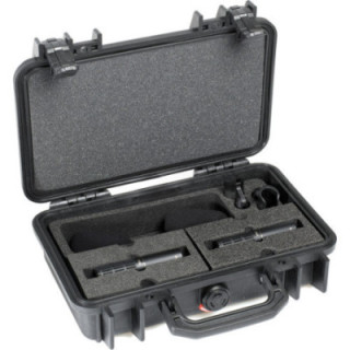 DPA Microphones ST2011C - Stereo Pair with Clips and Windshield in Peli Case