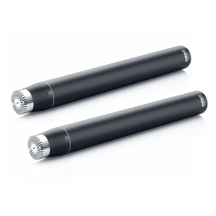 DPA Microphones ST4006A - Stereo Pair with Clips and Windshield in Peli Case