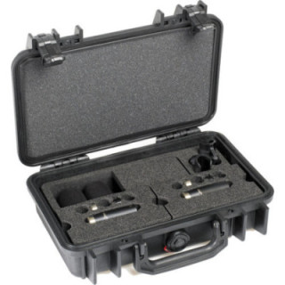 DPA Microphones ST4006C - Stereo Pair with Clips and Windshield in Peli Case