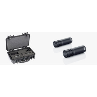 DPA Microphones ST4015C - Stereo Pair with Clips and Windshield in Peli Case