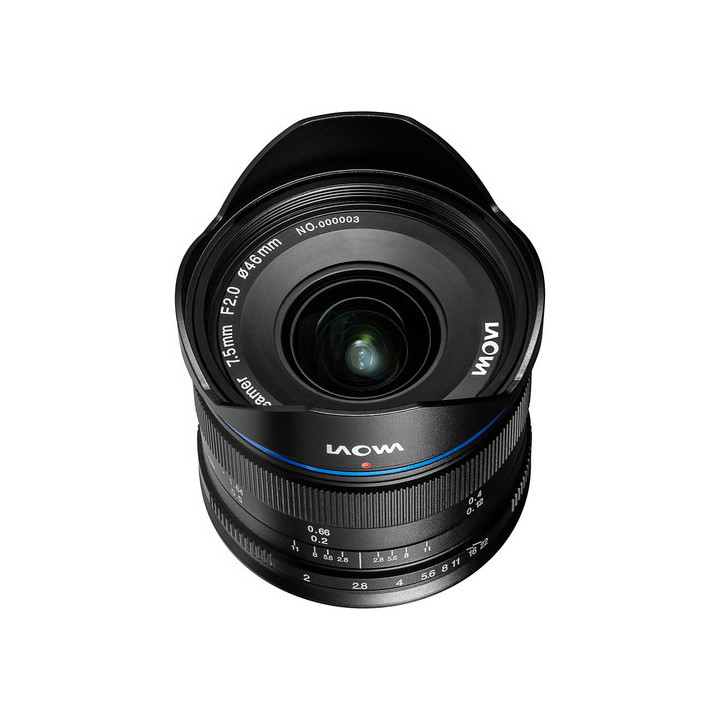Laowa VE7520MFTAEBLK - 7.5mm f/2 MFT (Auto Aperture)