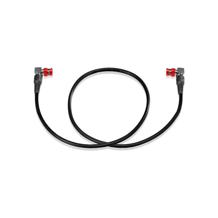 Shape 12G24 - 4K-12G SDI Coaxial Cable 24" 90 Degree Connectors